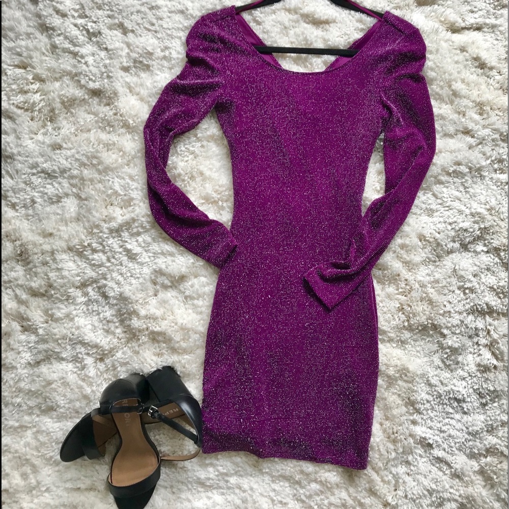 Mini dress stunning glittery body